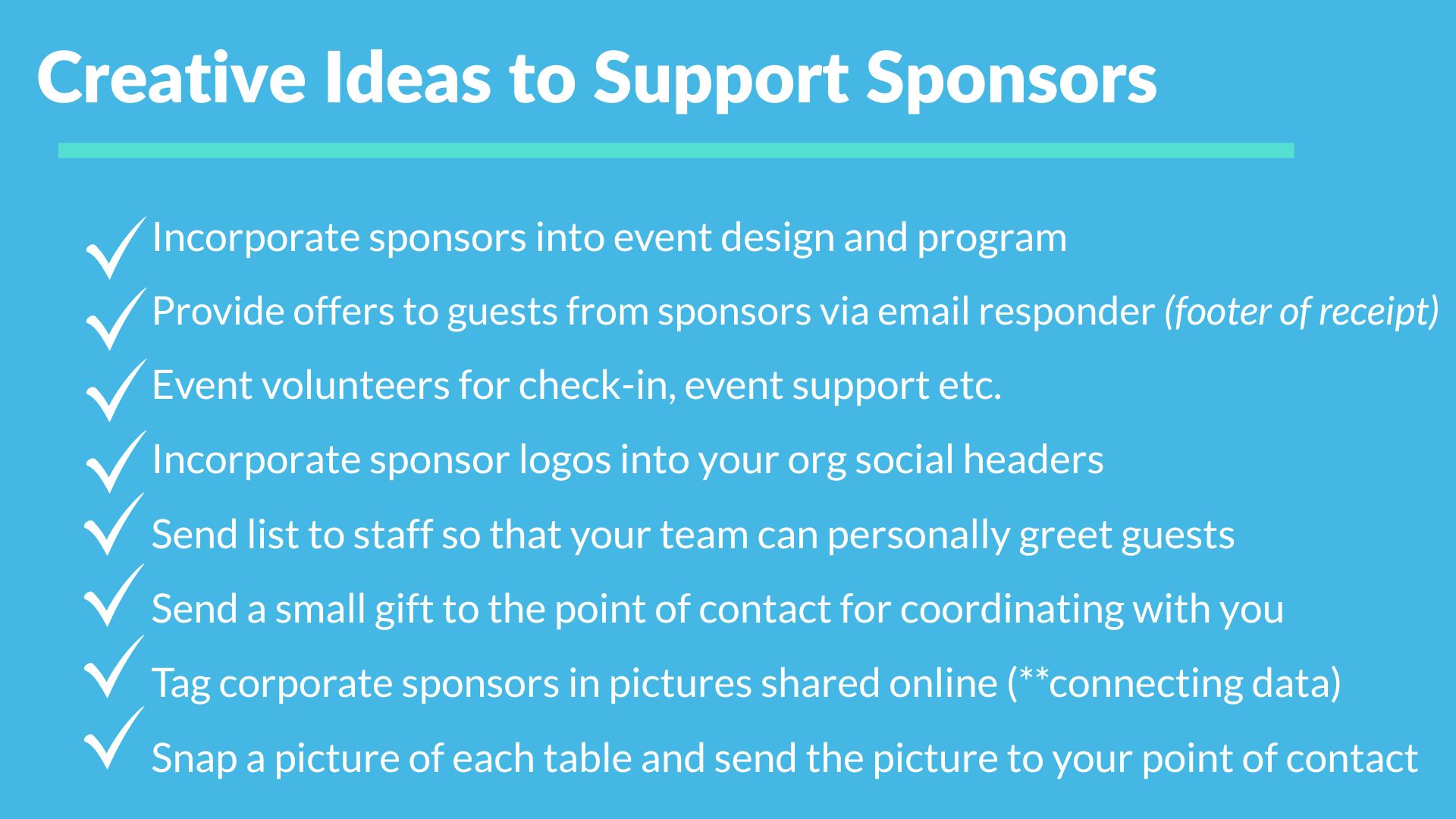 Creative Ideas to Support Sponsors.jpg